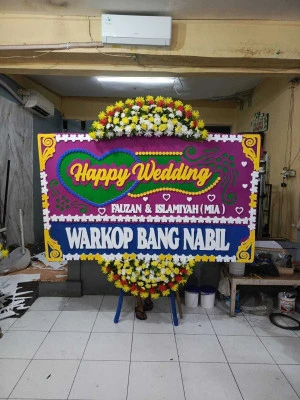 Papan Bunga di Getas Bawang