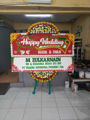 Papan Bunga di Getas Bawang