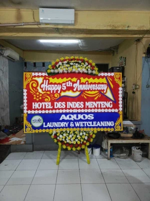 Papan Bunga di Getas Bawang