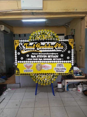 Papan Bunga di Getas Bawang