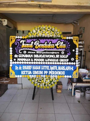 Papan Bunga di Getas Bawang